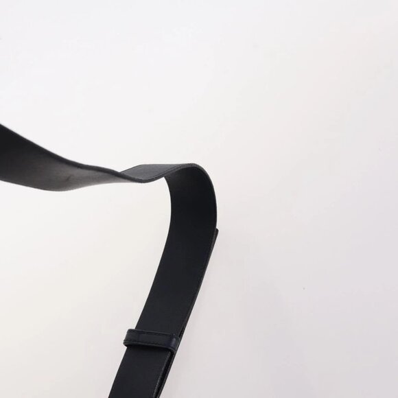 LOEWE Anagram Anton Backpack Leather Navy Silver Auth bs28942 - Picture 9 of 16